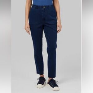 32 Degrees Navy Women's Sweatpants Jeans (E)